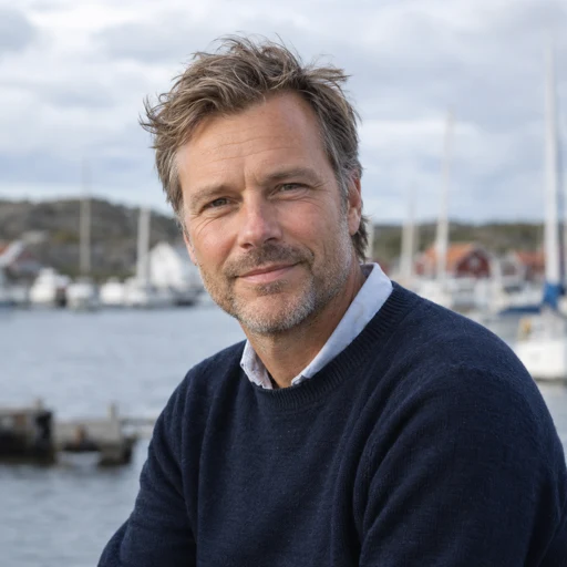 Porträtt av Nils Lindström.